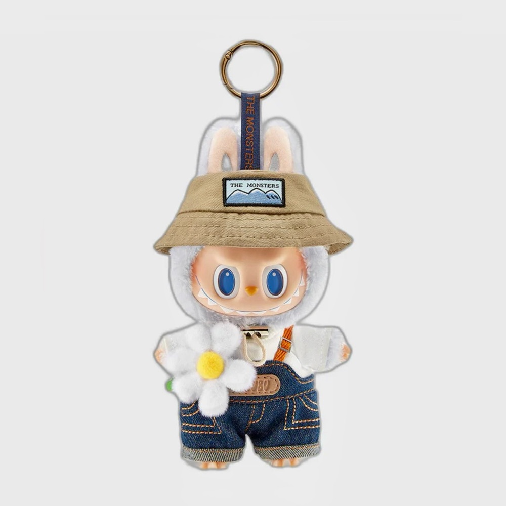 Labubu Authentic Fall in Wild Vinyl Plush Doll Pendant Keychain NEW